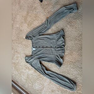 Arizona Jean Company Charcoal Button-Down Women's Shirt